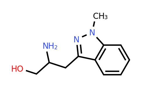 1498650-13-7 | 2-Amino-3-(1-methyl-1h-indazol-3-yl)propan-1-ol