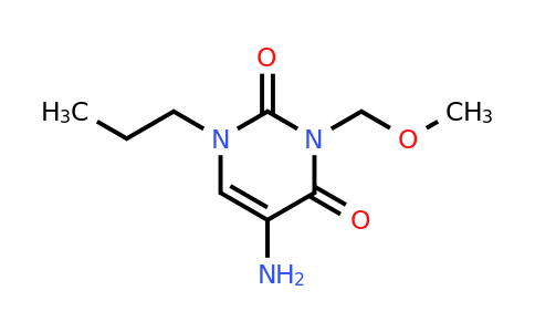 1498779-01-3 | 5-Amino-3-(methoxymethyl)-1-propylpyrimidine-2,4(1h,3h)-dione