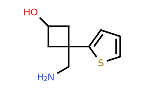 1498779-15-9 | 3-(Aminomethyl)-3-(thiophen-2-yl)cyclobutan-1-ol