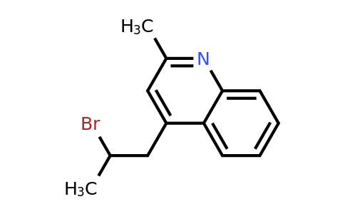 1498887-19-6 | 4-(2-Bromopropyl)-2-methylquinoline