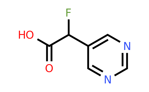 1499010-74-0 | 2-Fluoro-2-(pyrimidin-5-yl)acetic acid