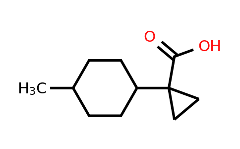 1-(4-Methylcyclohexyl)cyclopropane-1-carboxylic acid