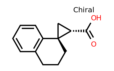 1499188-88-3 | rel-(1R,2S)-3′,4′-Dihydrospiro[cyclopropane-1,1′(2′H)-naphthalene]-2-carboxylic acid