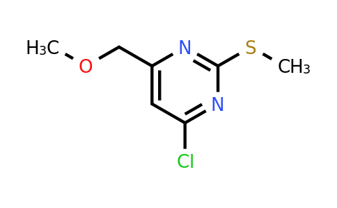 1499503-95-5 | 4-Chloro-6-(methoxymethyl)-2-(methylthio)pyrimidine