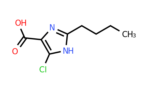 149968-28-5 | 2-Butyl-4-chloro-1H-imidazole-5-carboxylic acid
