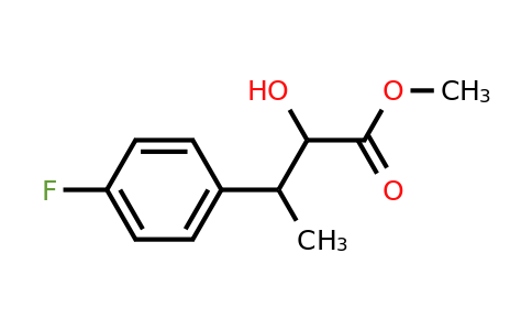 1499713-44-8 | Methyl 3-(4-fluorophenyl)-2-hydroxybutanoate