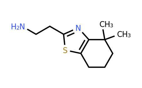 1499892-31-7 | 2-(4,4-Dimethyl-4,5,6,7-tetrahydrobenzo[d]thiazol-2-yl)ethan-1-amine