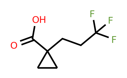 1-(3,3,3-Trifluoropropyl)cyclopropane-1-carboxylic acid