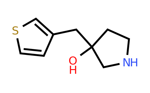 1500521-48-1 | 3-(Thiophen-3-ylmethyl)pyrrolidin-3-ol