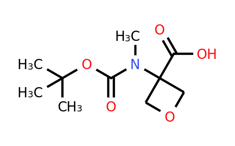 3-((Tert-butoxycarbonyl)(methyl)amino)oxetane-3-carboxylic acid