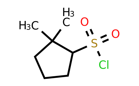 2,2-Dimethylcyclopentane-1-sulfonyl chloride