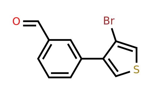 1501247-69-3 | 3-(4-Bromothiophen-3-yl)benzaldehyde