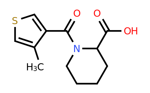 1501369-48-7 | 1-(4-Methylthiophene-3-carbonyl)piperidine-2-carboxylic acid