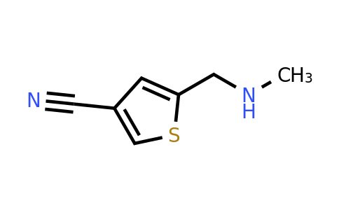 1501598-11-3 | 5-[(methylamino)methyl]thiophene-3-carbonitrile