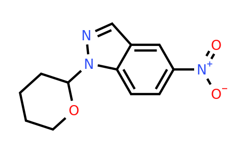 150187-64-7 | 5-Nitro-1-(tetrahydro-2H-pyran-2-yl)-1H-indazole