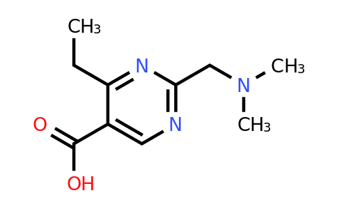 1503116-61-7 | 2-((Dimethylamino)methyl)-4-ethylpyrimidine-5-carboxylic acid
