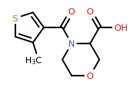 1503195-14-9 | 4-(4-Methylthiophene-3-carbonyl)morpholine-3-carboxylic acid