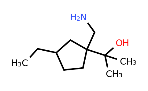 1503231-48-8 | 2-(1-(Aminomethyl)-3-ethylcyclopentyl)propan-2-ol