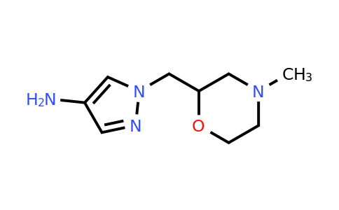 1-((4-Methylmorpholin-2-yl)methyl)-1h-pyrazol-4-amine