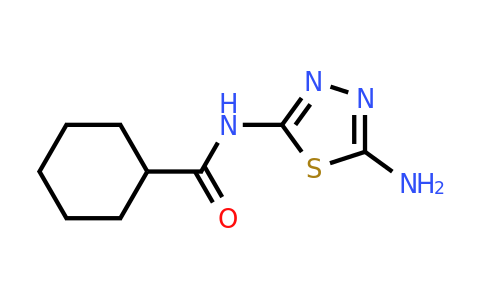1503718-67-9 | n-(5-Amino-1,3,4-thiadiazol-2-yl)cyclohexanecarboxamide