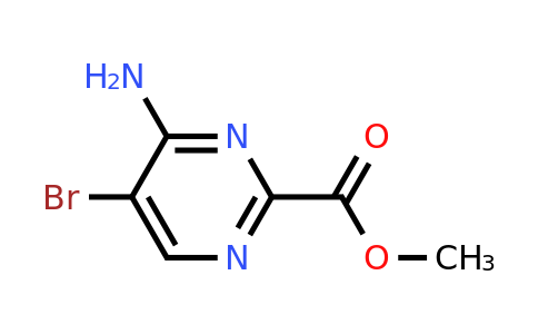 1504062-62-7 | Methyl 4-amino-5-bromopyrimidine-2-carboxylate