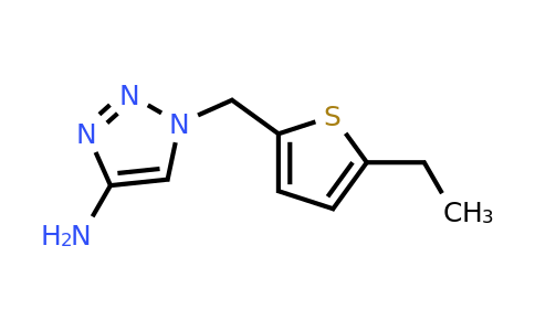 1505121-34-5 | 1-((5-Ethylthiophen-2-yl)methyl)-1h-1,2,3-triazol-4-amine