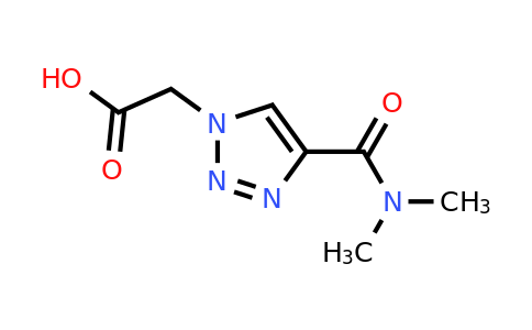 1505149-43-8 | 2-[4-(dimethylcarbamoyl)-1h-1,2,3-triazol-1-yl]acetic acid
