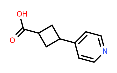 1506520-70-2 | 3-(Pyridin-4-yl)cyclobutane-1-carboxylic acid