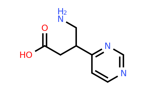 1506836-84-5 | 4-Amino-3-(pyrimidin-4-yl)butanoic acid