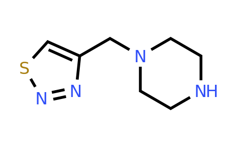 1507263-32-2 | 4-(Piperazin-1-ylmethyl)-1,2,3-thiadiazole
