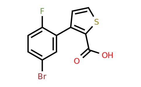 1507491-93-1 | 3-(5-Bromo-2-fluorophenyl)thiophene-2-carboxylic acid