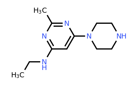 1507884-58-3 | N-Ethyl-2-methyl-6-(piperazin-1-yl)pyrimidin-4-amine