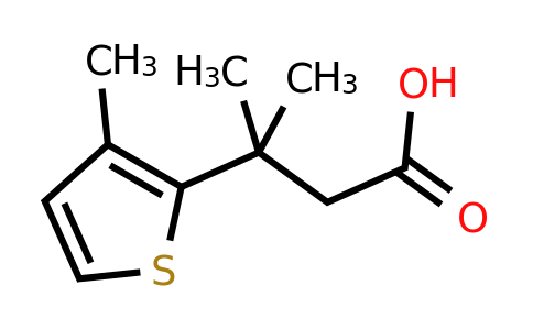 1508152-51-9 | 3-Methyl-3-(3-methylthiophen-2-yl)butanoic acid