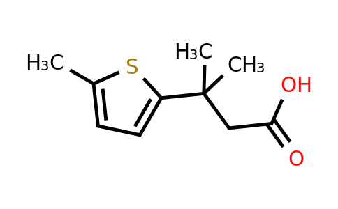 1508687-83-9 | 3-Methyl-3-(5-methylthiophen-2-yl)butanoic acid