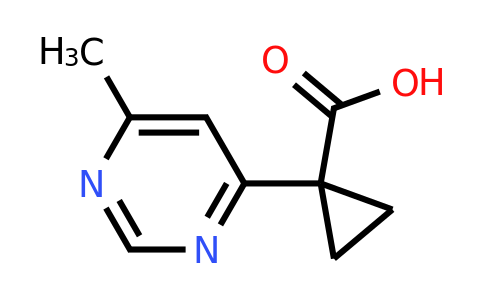 1509080-02-7 | 1-(6-Methylpyrimidin-4-yl)cyclopropane-1-carboxylic acid