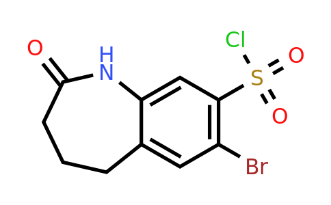 1510010-92-0 | 7-Bromo-2-oxo-2,3,4,5-tetrahydro-1h-1-benzazepine-8-sulfonyl chloride