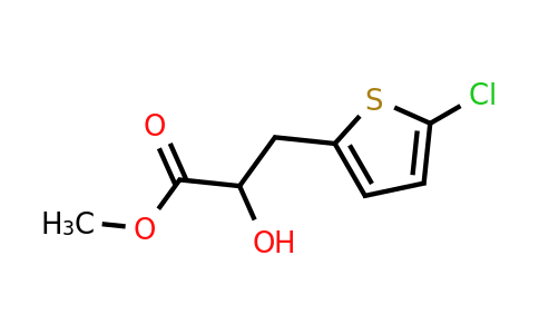 1510195-55-7 | Methyl 3-(5-chlorothiophen-2-yl)-2-hydroxypropanoate