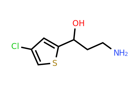 1510604-47-3 | 3-Amino-1-(4-chlorothiophen-2-yl)propan-1-ol