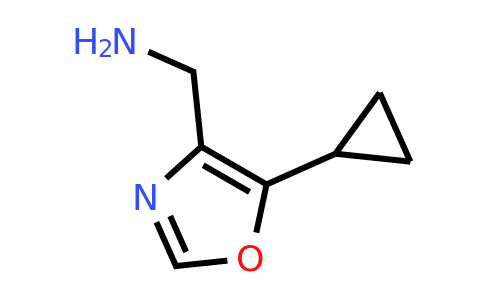 1510677-39-0 | (5-Cyclopropyloxazol-4-yl)methanamine