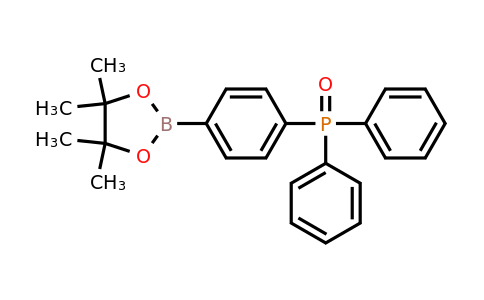 1510791-60-2 | Diphenyl(4-(4,4,5,5-tetramethyl-1,3,2-dioxaborolan-2-yl)phenyl)phosphine oxide