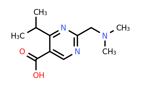 1510948-07-8 | 2-((Dimethylamino)methyl)-4-isopropylpyrimidine-5-carboxylic acid