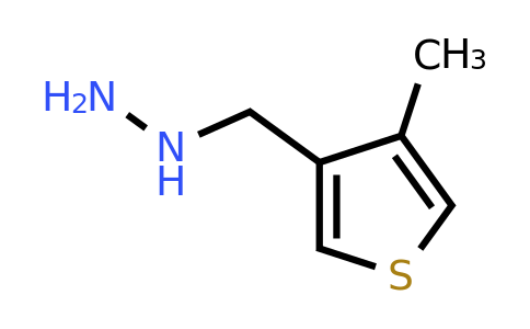1511037-26-5 | ((4-Methylthiophen-3-yl)methyl)hydrazine