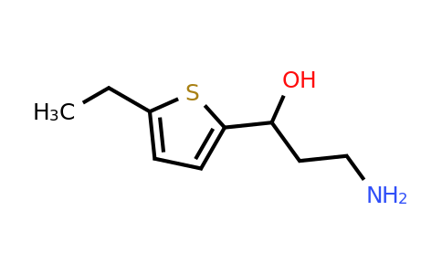 1511453-61-4 | 3-Amino-1-(5-ethylthiophen-2-yl)propan-1-ol