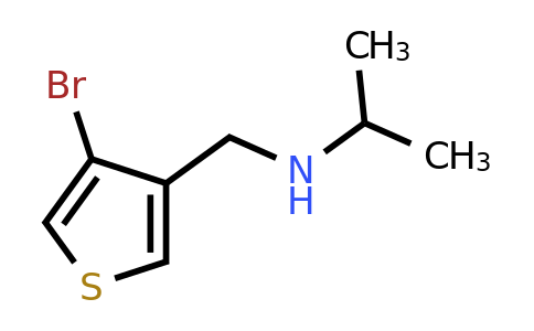1511685-49-6 | n-((4-Bromothiophen-3-yl)methyl)propan-2-amine