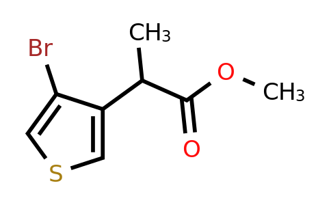 1512047-81-2 | Methyl 2-(4-bromothiophen-3-yl)propanoate