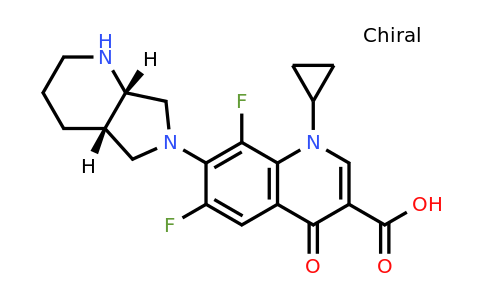 151213-15-9 | 1-Cyclopropyl-6,8-difluoro-7-((4aS,7aS)-hexahydro-1H-pyrrolo[3,4-b]pyridin-6(2H)-yl)-4-oxo-1,4-dihydroquinoline-3-carboxylic acid
