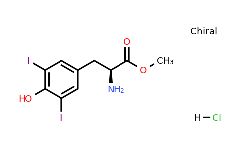 Methyl (S)-2-amino-3-(4-hydroxy-3,5-diiodophenyl)propanoate hydrochloride