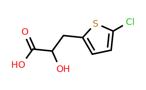 1513193-83-3 | 3-(5-Chlorothiophen-2-yl)-2-hydroxypropanoic acid