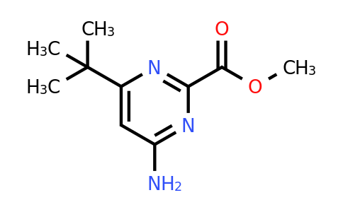 1513227-58-1 | Methyl 4-amino-6-tert-butylpyrimidine-2-carboxylate