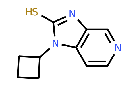 1513389-11-1 | 1-Cyclobutyl-1h-imidazo[4,5-c]pyridine-2-thiol